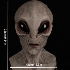 Men's Horror Latex Alien Mask Halloween Masquerade Party Prop