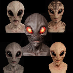 Men's Horror Latex Alien Mask Halloween Masquerade Party Prop