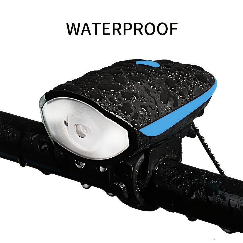 Waterproof Bicycle Headlight with Riding Goggles