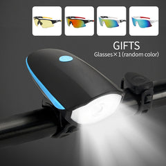 Waterproof Bicycle Headlight with Riding Goggles