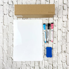 A4 A3 Magnetic PET Nano Soft Whiteboard with Pens and Eraser