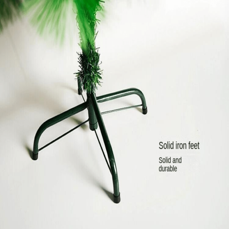 1pc Christmas Tree Stand Green Metal Xmas Tree Base Easy Installation
