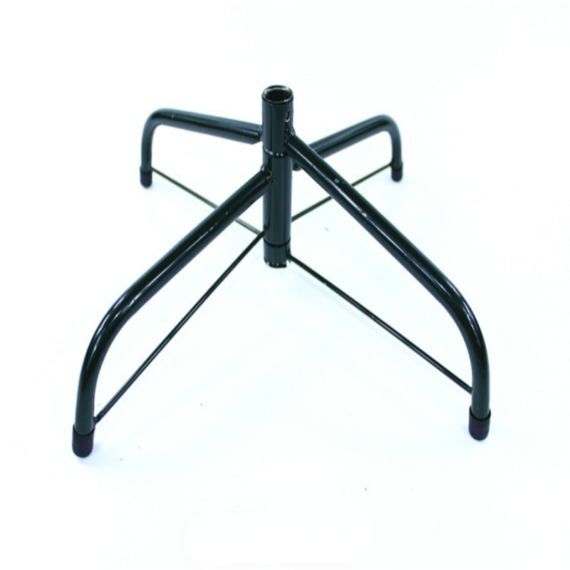 1pc Christmas Tree Stand Green Metal Xmas Tree Base Easy Installation