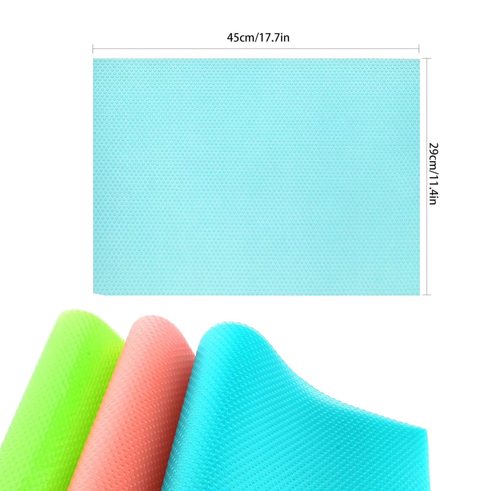 6pcs Refrigerator Mats Waterproof Drawer Table Placemats