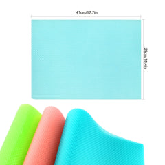 6pcs Refrigerator Mats Waterproof Drawer Table Placemats