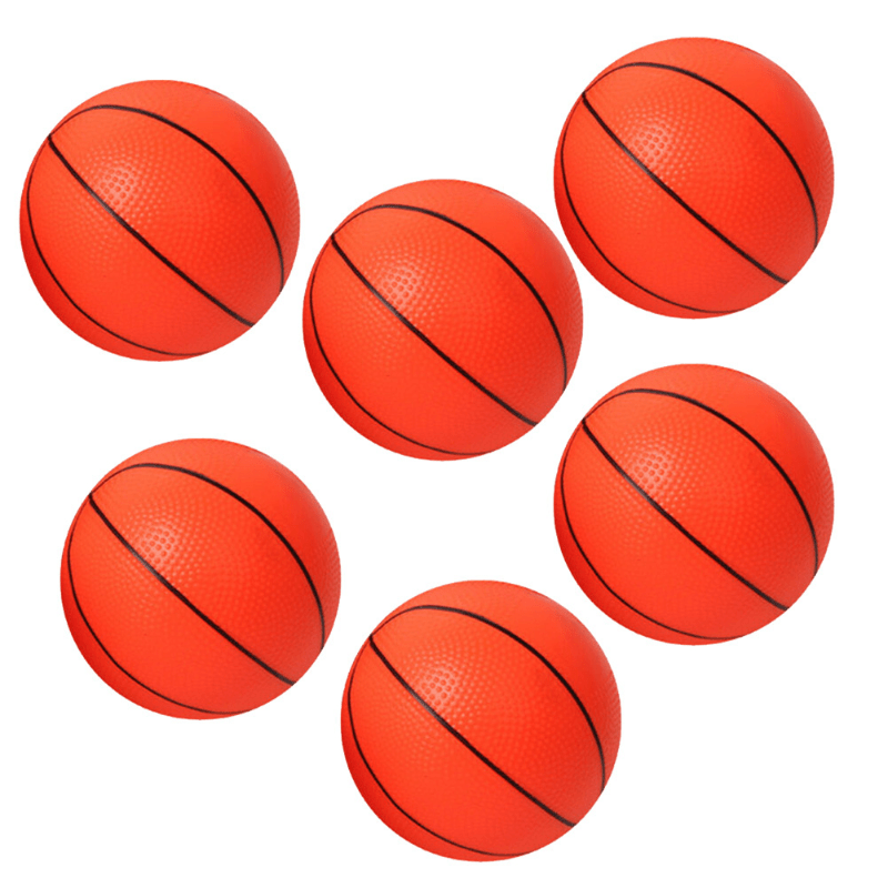 6pcs Mini Inflatable Basketballs for Kids Indoor Sports Games