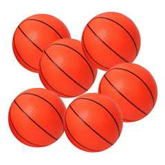 6pcs Mini Inflatable Basketballs for Kids Indoor Sports Games