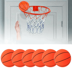 6pcs Mini Inflatable Basketballs for Kids Indoor Sports Games