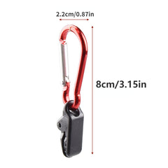 10pcs Camping Tent Buckle Clips Windproof Retainer Hooks Outdoor Supplies