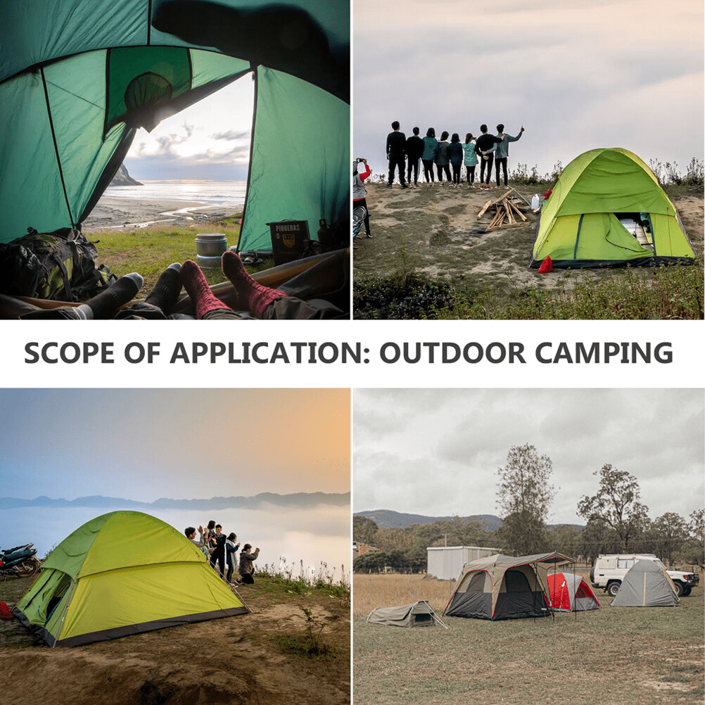 10pcs Camping Tent Buckle Clips Windproof Retainer Hooks Outdoor Supplies