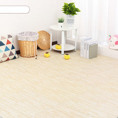 Wooden Grain Foam Floor Mat For Living Room