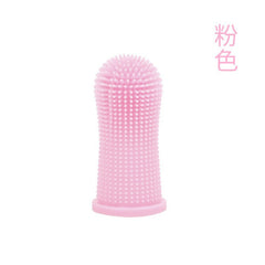 Silicone Dog Finger Toothbrush with Storage Box for Pet Dental Care