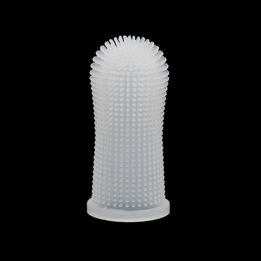 Silicone Dog Finger Toothbrush with Storage Box for Pet Dental Care