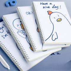 Cartoon Workbook Thickened Notebook Spiral Notebooks