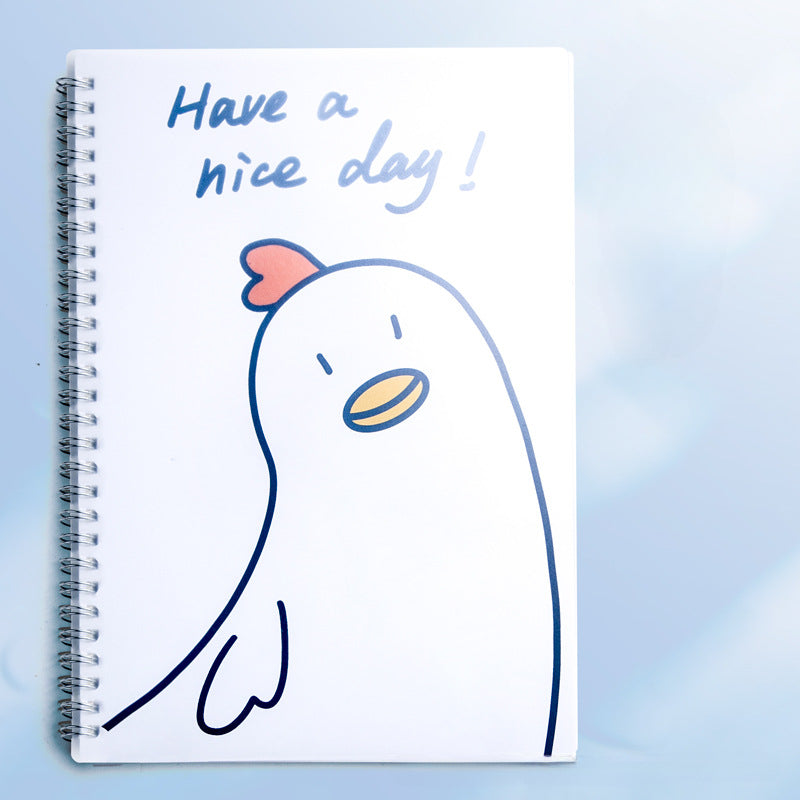 Cartoon Workbook Thickened Notebook Spiral Notebooks