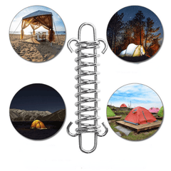 High Strength Elastic Wind Rope Buckles for Camping Tents - Set of 6