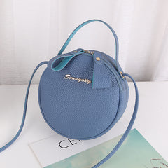 Mini Crossbody Bag Small Round Messenger Handbag for Daily Use