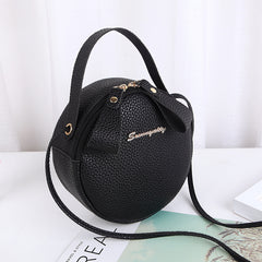 Mini Crossbody Bag Small Round Messenger Handbag for Daily Use