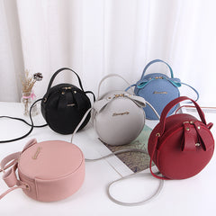 Mini Crossbody Bag Small Round Messenger Handbag for Daily Use