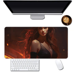 Phoenix Witch Game Mouse Pad Non-slip Rubber Keyboard Pad