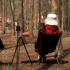 Ultralight Aluminum Moon Chair for Camping and Fishing