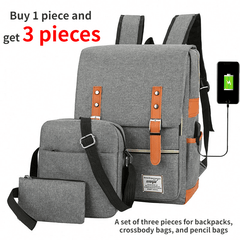 3pcs Outdoor Sports Travel Backpack Set