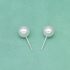 Girl's Faux Pearl Earrings DIY Accessories Stud And Accessories