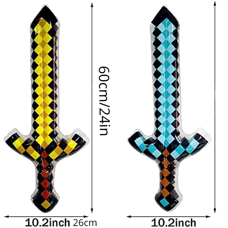 2pcs Inflatable Pirate Swords Party Favors 71 12 Cm Cosplay Toys