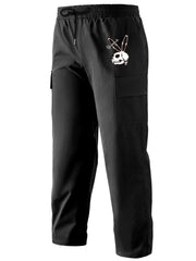 Pattern Print Cargo Pants Men Outdoor Trousers