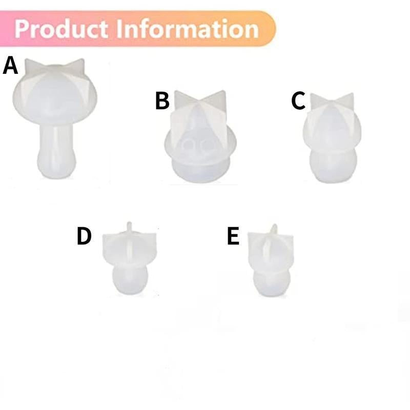 Mushroom Resin Molds for Epoxy Casting DIY Crafts