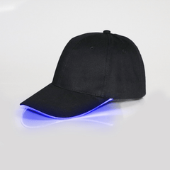 Unisex Sunshade Baseball Cap with LED Light