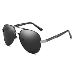 Men's Polarized Photochromic Square Sunglasses UV Protection