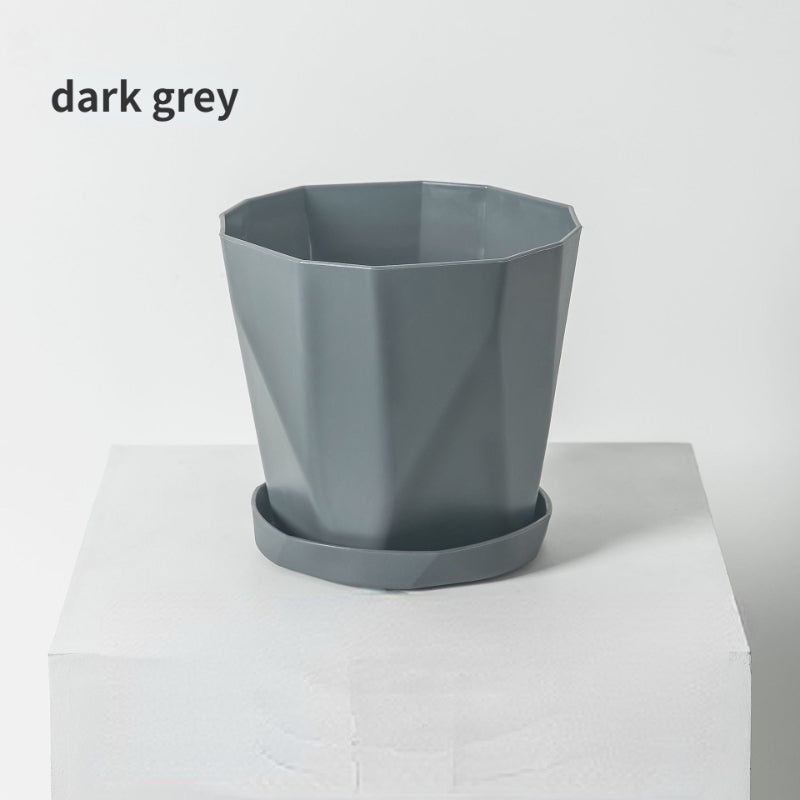 Nordic Style Resin Flower Pot for Green Plants