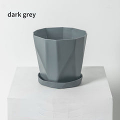 Nordic Style Resin Flower Pot for Green Plants