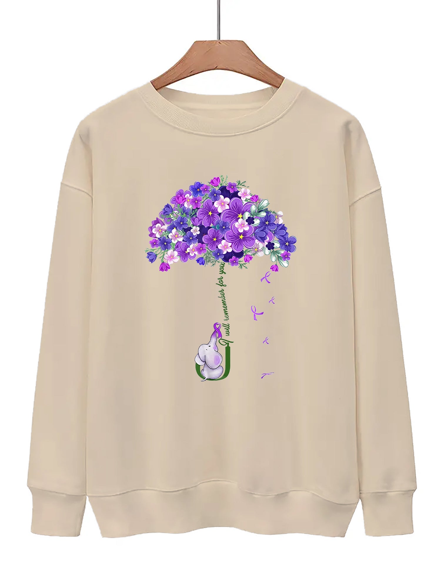 Harmony Graphic Print Sweatshirt for Fall & Winter