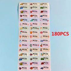 Personalized Name Stickers Customized Labels Waterproof