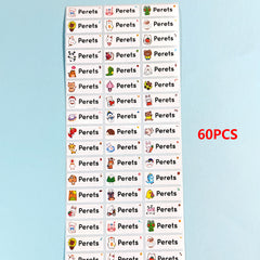 Custom Unicorn Name Sticker Label in Spanish Waterproof Pegatina Nombre