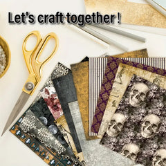 24pcs Scrapbook Paper Single Sided Decoupage Paper Pad for DIY Crafts