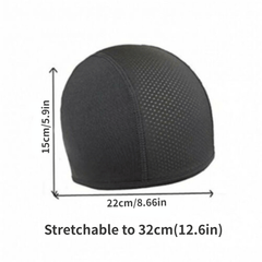Moisture Wicking Helmet Inner Cooling Cap for Hot Summer Rides