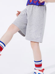 Boys Solid Outdoor Shorts for Summer