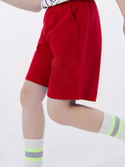 Boys Solid Outdoor Shorts for Summer