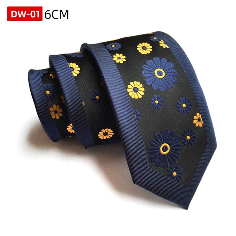 Men's Jacquard Tie Decorative Accessories Boyfriend Birthday Gift