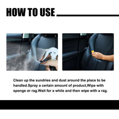 Car Interior Cleaner for Dashboard and Leather Stain Removal