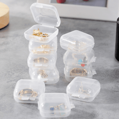 10 Pcs Mini Empty Storage Box Jewelry Organizer Portable Container For Travel