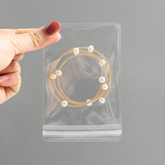 Mini Transparent Jewelry Bags Lightweight Travel Pouch