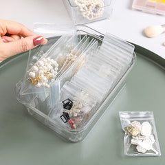 Mini Transparent Jewelry Bags Lightweight Travel Pouch
