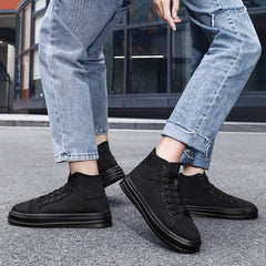 Women's High Top Lace Up Walking Shoes