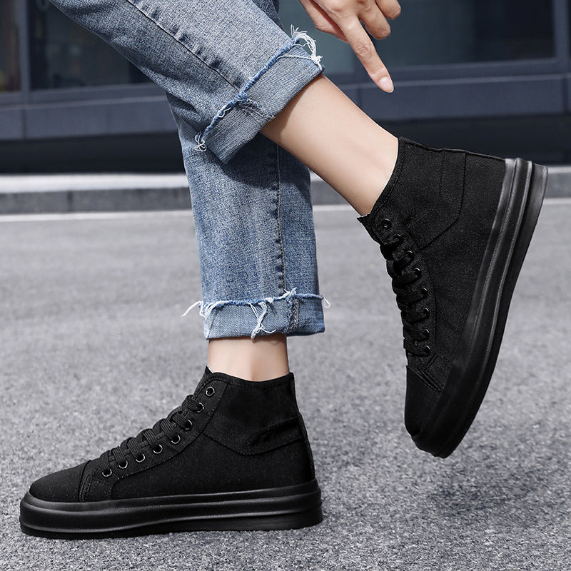 Women's High Top Lace Up Walking Shoes