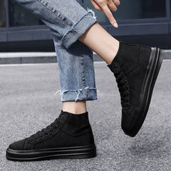 Women's High Top Lace Up Walking Shoes