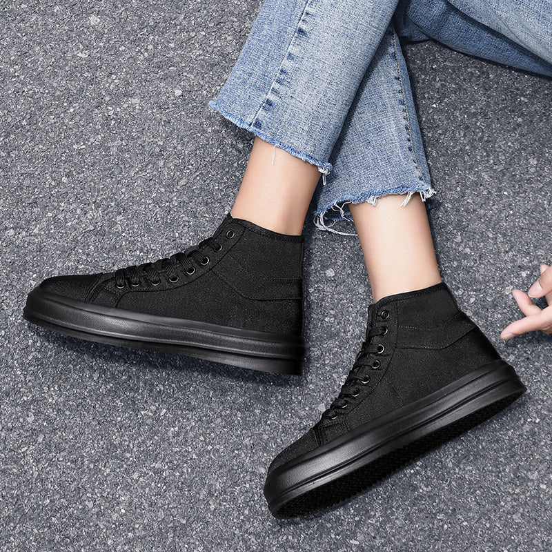 Women's High Top Lace Up Walking Shoes